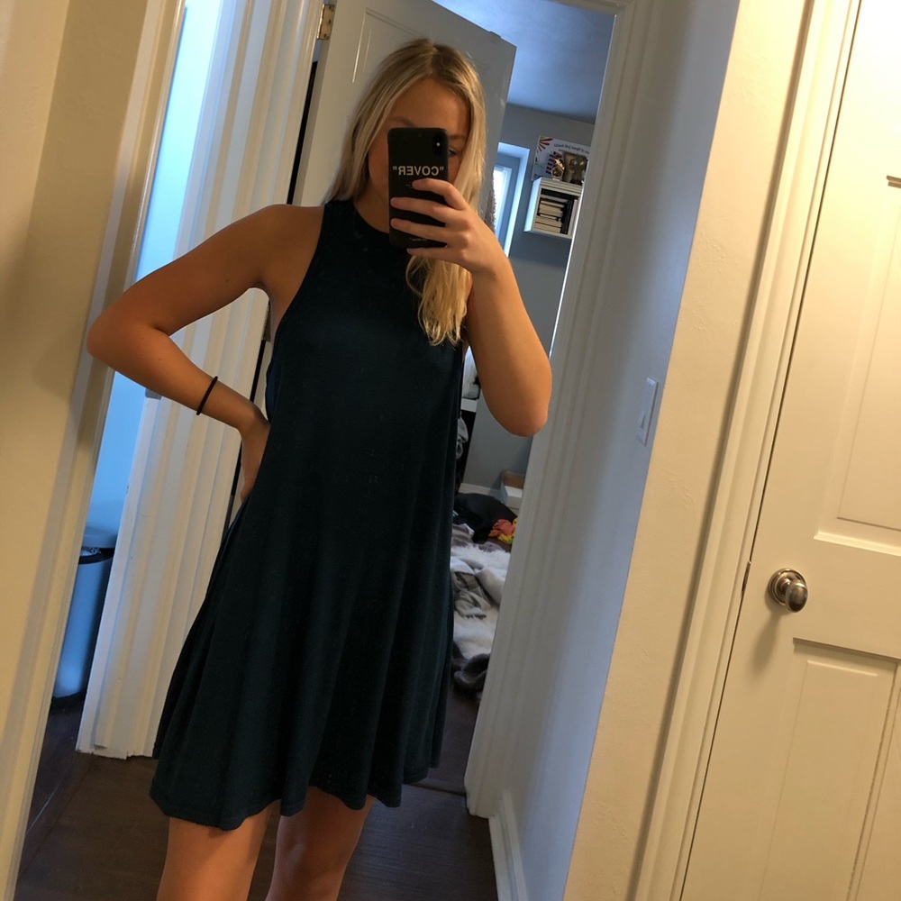 Free People Teal Dress
